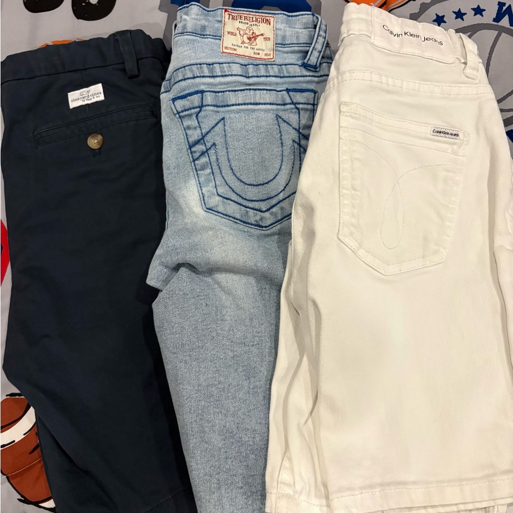 Calvin Klein Classic White Denim